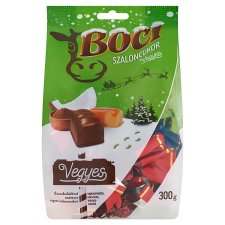 Boci Lemon, Orange, Raspberry Flavour Jelly Christmas Candy Dipped in Dark Chocolate 300 g