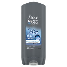 Dove Men+Care Invigorating Cool Fresh tusfürdő testre, arcra, hajra 400 ml