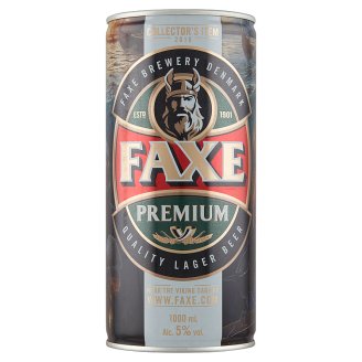 Faxe sör 5% 1000 ml