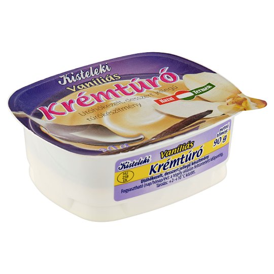 Kisteleki vaníliás krémtúró 90 g