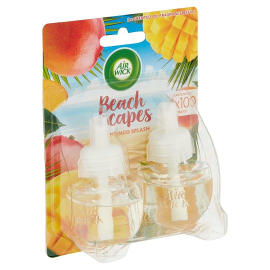 Air Wick Beach Escapes Maui Mango Splash Electric Air Freshener Refill