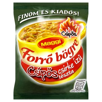 Maggi Forró Bögre Csípős csirke ízű tészta 59,2 g