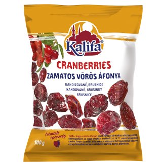 Kalifa cukrozott, aszalt vörösáfonya 100 g