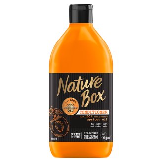 Nature Box Barack hajbalzsam a fényes, puha hajért 385 ml