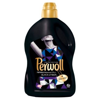 Perwoll renewAdvanced Black & Fiber finommosószer fekete és sötét textiliákhoz 45 mosás 2,7 l