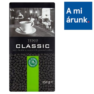 Tesco Classic pörkölt, őrölt kávé 250 g