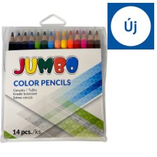 Jumbo Coloured Pencils 14 pcs