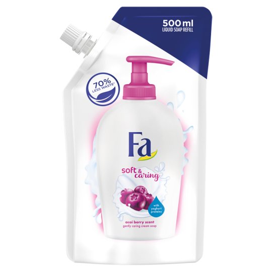 Fa Soft & Caring Akai bogyó folyékony krémszappan utántöltő 500 ml