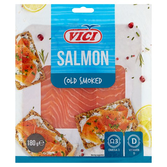 Vici füstölt szeletelt atlanti lazacfilé 180 g