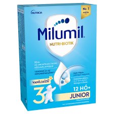 Milumil Nutri-Biotik 3 Junior vaníliaízű tejalapú italpor 12 hó+ 500 g