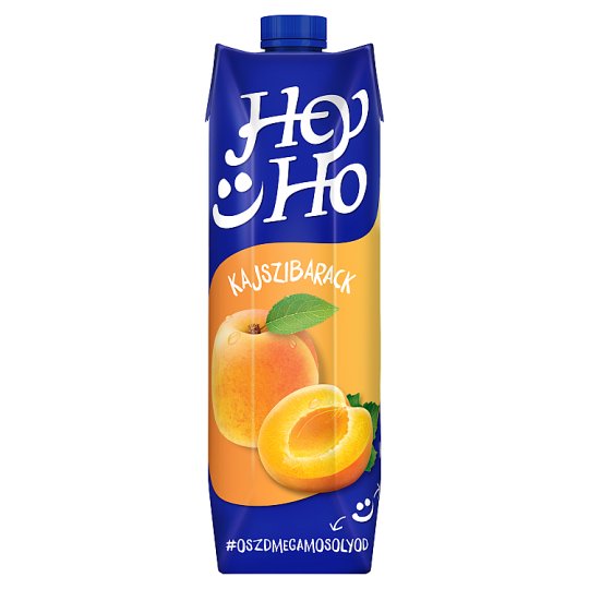 Hey-Ho kajszibarack gyümölcsital cukorral és édesítőszerrel 1 l