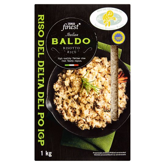 Tesco Finest Baldo Risotto Rice 1 kg Tesco Online, Tesco From Home, Tesco Doboz