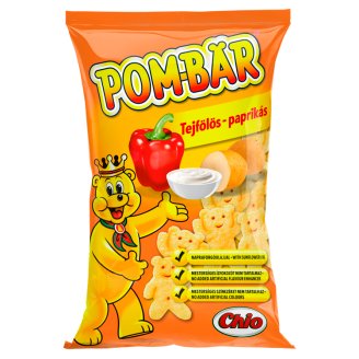 Pom-Bär tejfölös-paprikás burgonyasnack 50 g