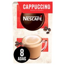 Nescafé Cappuccino azonnal oldódó kávéspecialitás 8 x 15 g (120 g)