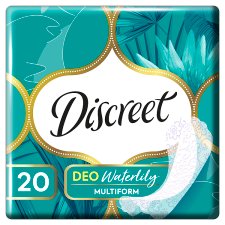 Discreet Breathable Multiform Waterlilly Pantyliners x20