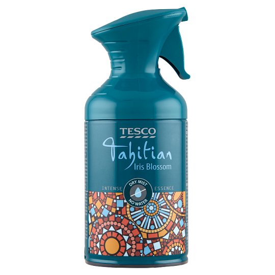 Tesco Tahitian Iris Blossom Dry Air Freshener Aerosol 250 ml Tesco