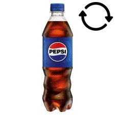 Pepsi Cola Flavoured Carbonated Drink with Sugar and Sweeteners 0,5 l