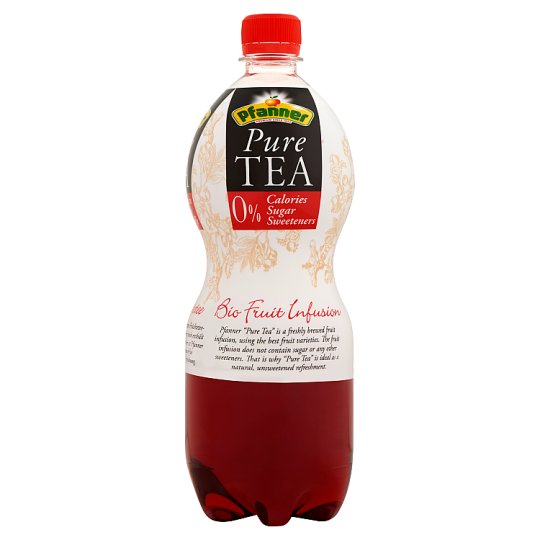 Pfanner BIO Pure tea gyümölcstea-ital erdeigyümölcs-ízesítéssel 1 l