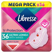 Libresse Freshness & Protection Ultra Long+ egészségügyi betét 36 db