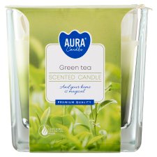 Aura Candles Green Tea Scented Candle 170 g