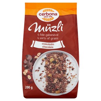 Cerbona csokoládés müzli 200 g