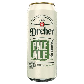 Dreher Pale Ale felsőerjesztésű világos sör 4,8% 0,5 l