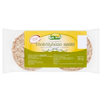 Nett Food teljeskiőrlésű tönkölybúza szelet 50 g