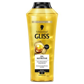 Gliss Kur hajregeneráló sampon Tápláló olaj 400 ml