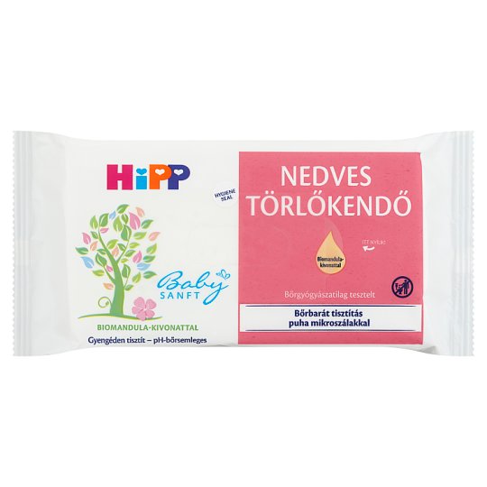 HiPP Babysanft nedves törlőkendő 56 db