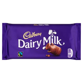Cadbury Dairy Milk háztartási tejcsokoládé 200 g
