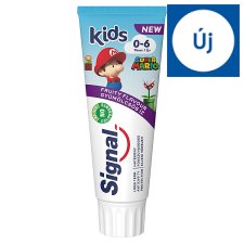 Signal Kids Super Mario Fruity Flavour Toothpaste 0-6 Years 75 ml