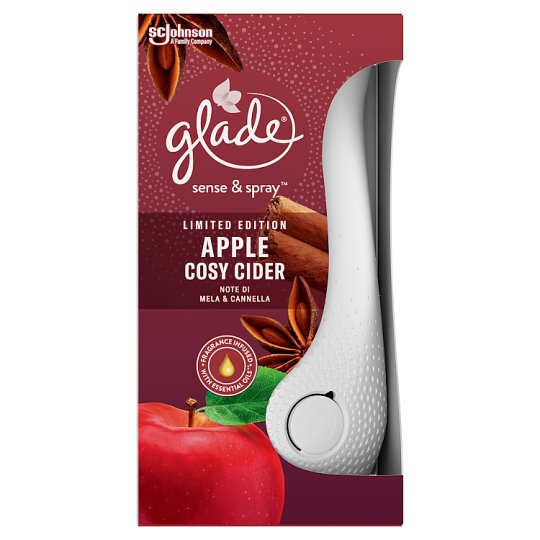 Glade Sense & Spray Apple Cosy Cider Automatic Air Freshener with