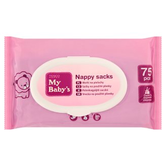 Tesco My Baby's pelenkagyűjtő zacskó 75 db