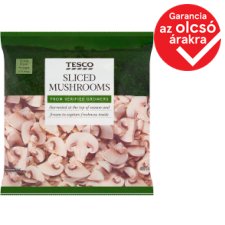 Tesco Quick Frozen Sliced Mushrooms 450 g