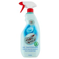 Well Done Disinfectant Toilet Cleaner Foam 750 ml
