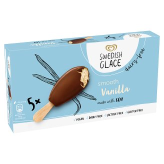 Swedish Glace vanília ízű jégkrém kakaós bevonóval 5 x 55 ml