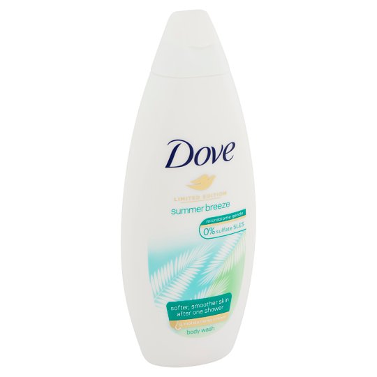 Dove Summer Breeze Body Wash 250 ml Tesco Groceries