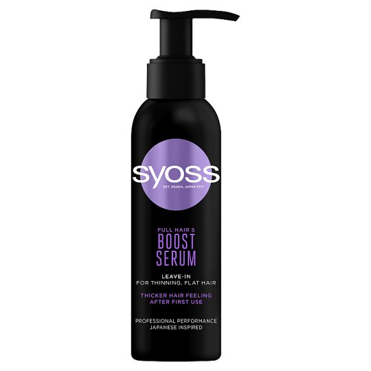 Syoss Full Hair 5 Boost Serum for Thinning, Flat Hair 150 ml Tesco