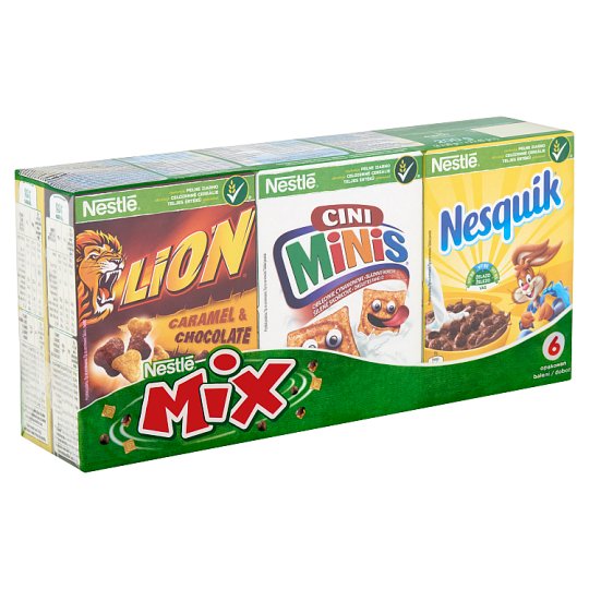 Nestlé Mix gabonapehely válogatás 6 db 200 g