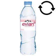 Evian Natural Non-Carbonated Mineral Water 500 ml