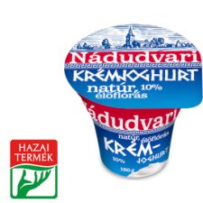 Nádudvari natúr, élőflórás krémjoghurt 180 g