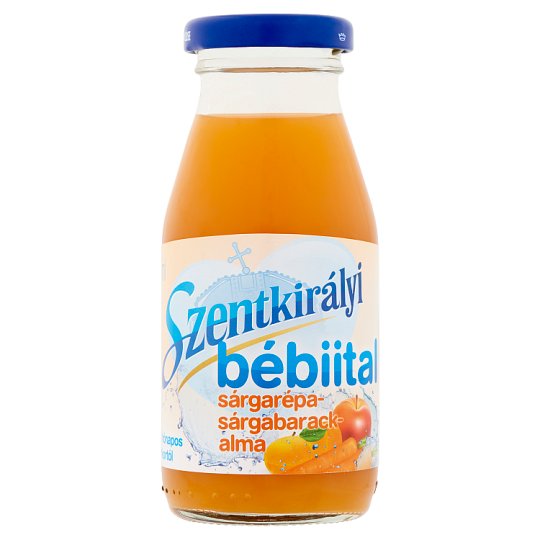 Szentkirályi sárgarépa-sárgabarack-alma bébiital 4 hónapos kortól 200 ml