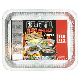 Alufix Fix-Grill sütőforma 3 db