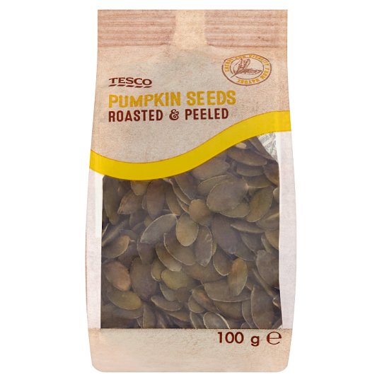 Tesco pörkölt, hántolt tökmag 100 g