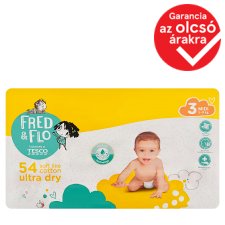 Fred & Flo Pads 3 Midi 5-9 kg 54 pcs