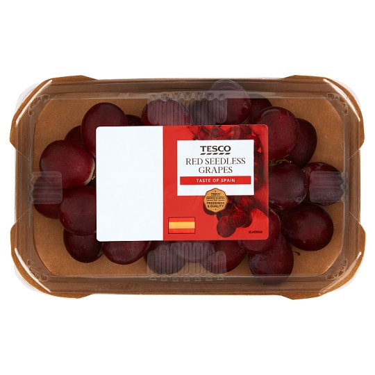 Tesco Red Seedless Grapes 300 g Tesco Online, Tesco From Home, Tesco Doboz
