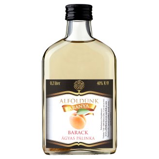 Alföldünk Aranya Peach Palinka with Dried Peach 40% 0,2 l