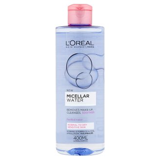 L'Oréal Paris Skin Expert micellás víz normál és száraz, érzékeny bőrre 400 ml