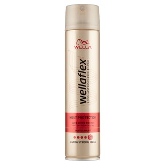 Wella Wellaflex Heat Protection Ultra Strong Hold hajlakk 250 ml