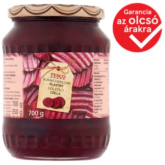 Tesco szeletelt ecetes cékla 700 g